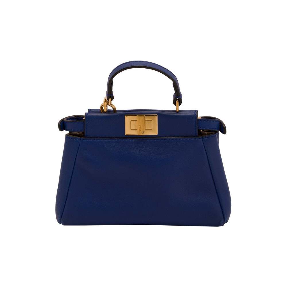 Nappa Stacked Bar Mini Peekaboo Iconic Satchel Violetta